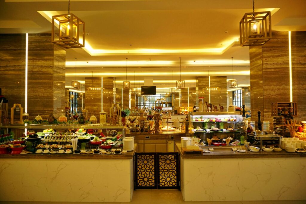 Flavorful and tantalizing momos at the Al Bahar Hotel and Resort
