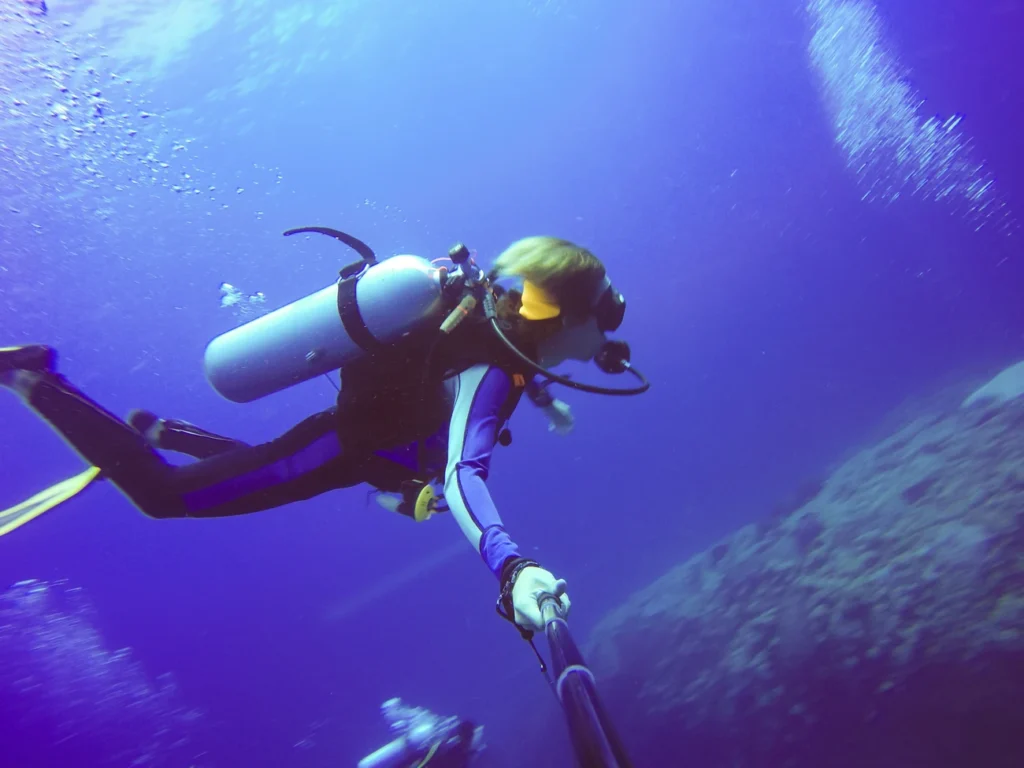 Underwater Scuba Diving Dubai